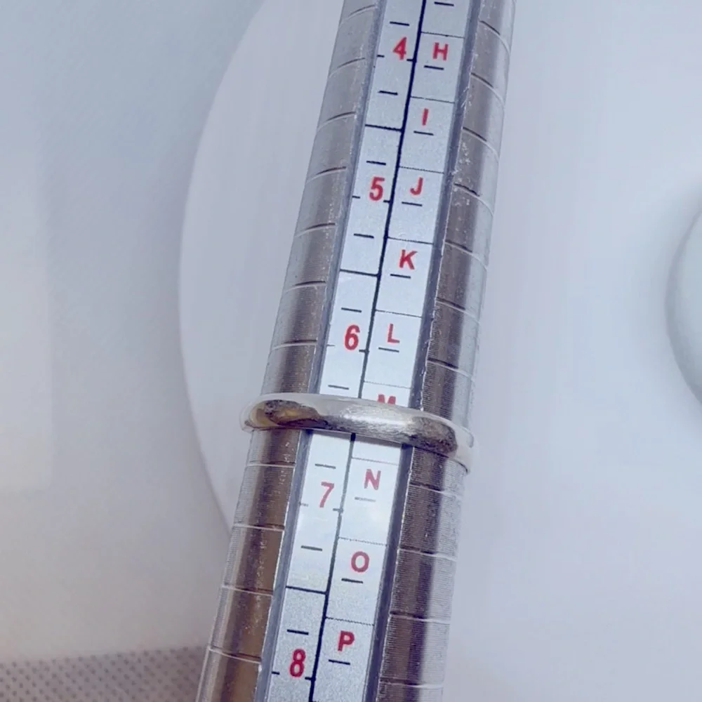 Handmade Beautiful Natural Garnet & Zircon Gemstone 925 Silver Ring - Picture 5 of 5